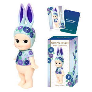 SONNY ANGEL ARTIST COLLECTION MORNING GLORY RABBIT NIPPON ASAGAO