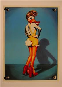 コレクション little feat neon park betty duck (RARE) BETTY DUCK ORIGINAL PRINT NEON PARK LOWBROW ART | eBay