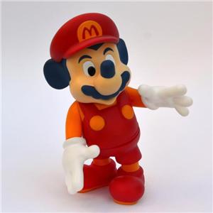 AKASHI 5YL STANDARD EDITION DESIGNER VINYL FIGURE BY DAVE BONDI MARIO MICKEY