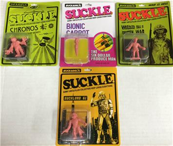 SUCKLE SERIES 2 SET OF 10 CARDED EDITION VINYL MINI FIGURES