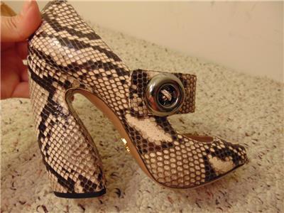 【XIAO】PRADA Leather Strap Heels Prada Leather Flower Heels – fffranshop