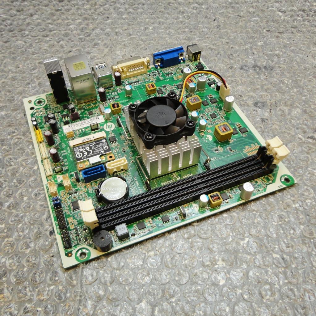 HP 110 Desktop PC Series Motherboard with On-board Processor 721891-001