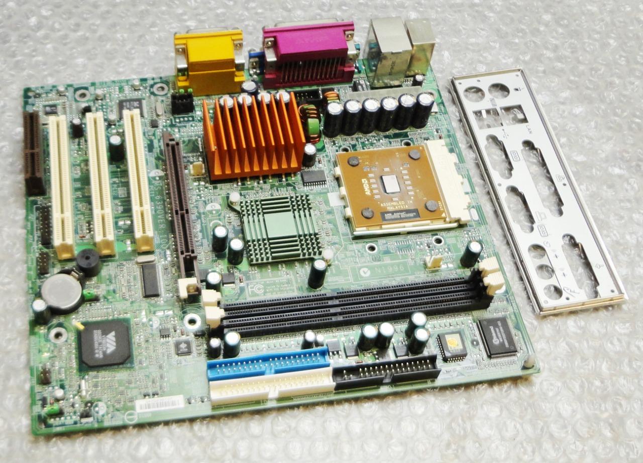 MSI MS-6390 VER:100 Socket 462 Motherboard / System Board with CPU and