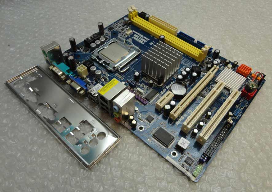 Gigabyte G31MS REV2.01 Socket LGA 775 Motherboard with Intel CPU & Back Plate eBay