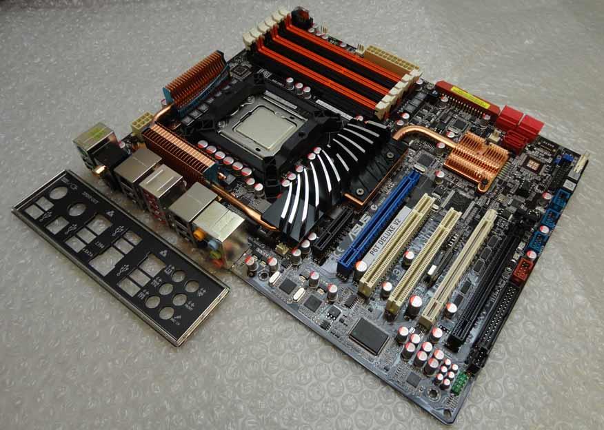 Genuine ASUS P6T DELUXE V2 Socket LGA 1366 Motherboard Complete with