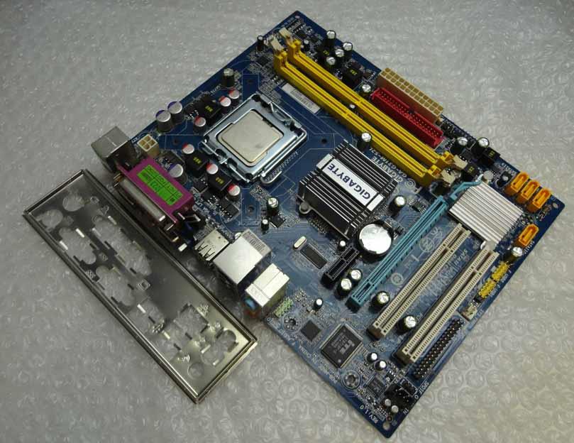 Genuine Gigabyte GAG31MS2L Socket LGA 775 Motherboard with BP & CPU eBay