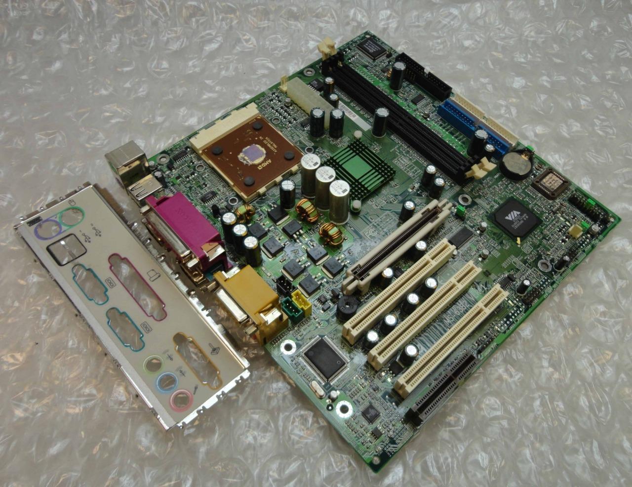 MSI MS-6382 VER:2 Socket 462 Motherboard System Board with CPU and BP