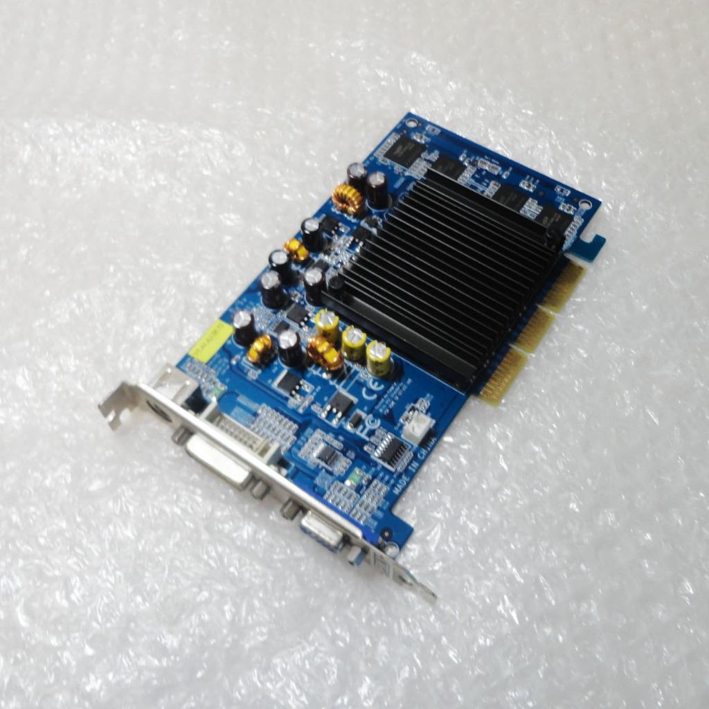 256MB PNY G606200A8D24L/0C nVidia Geforce 6200 DVI VGA AGP ...