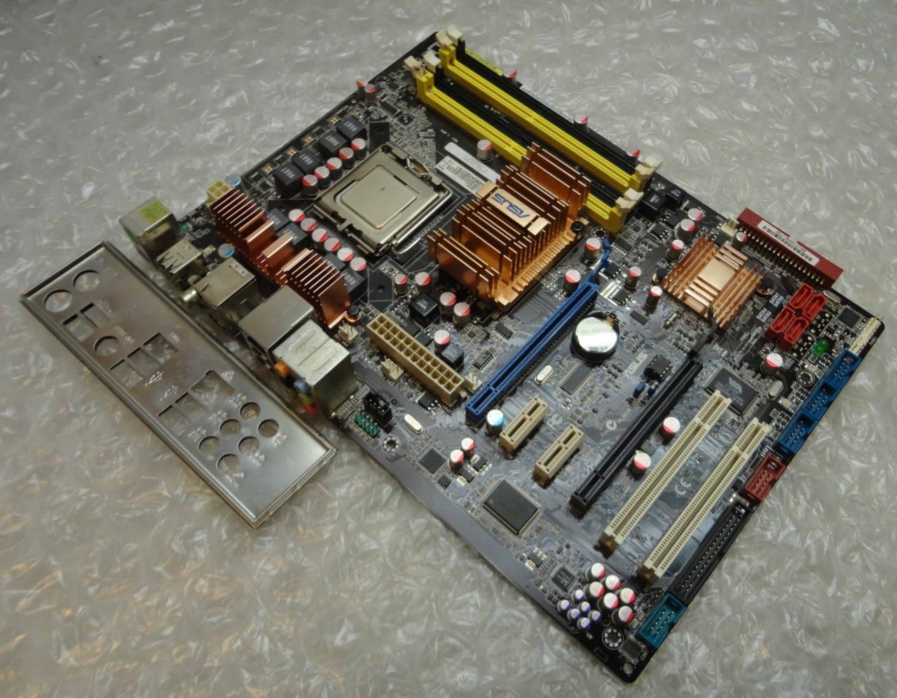 Original Genuine ASUS P5K/EPU Socket LGA 775 Motherboard with CPU ...
