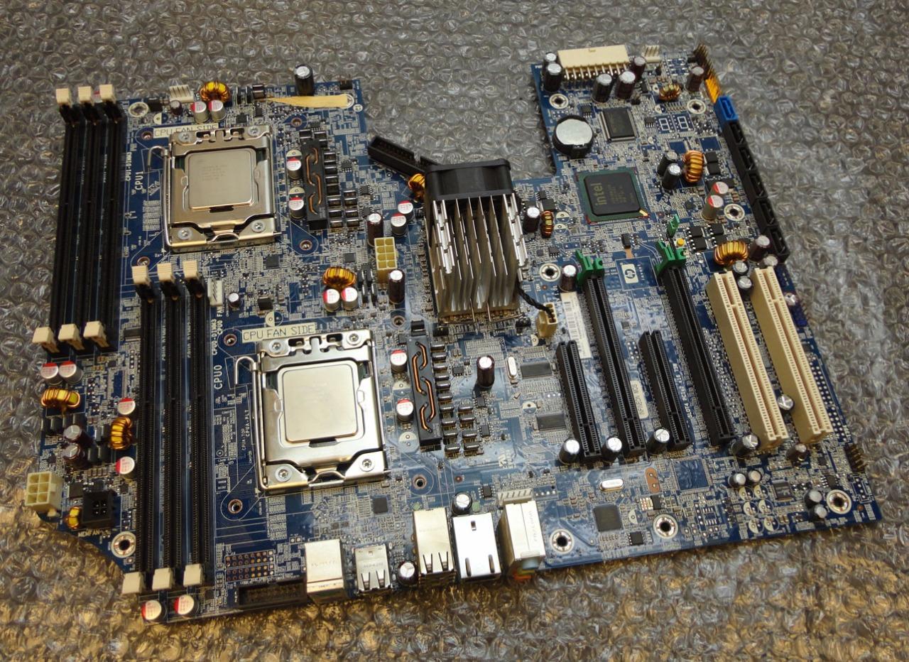Hp Z600 Workstation Dual Socket Lga1366 1366 Motherboard 461439 001 460840 002 Ebay