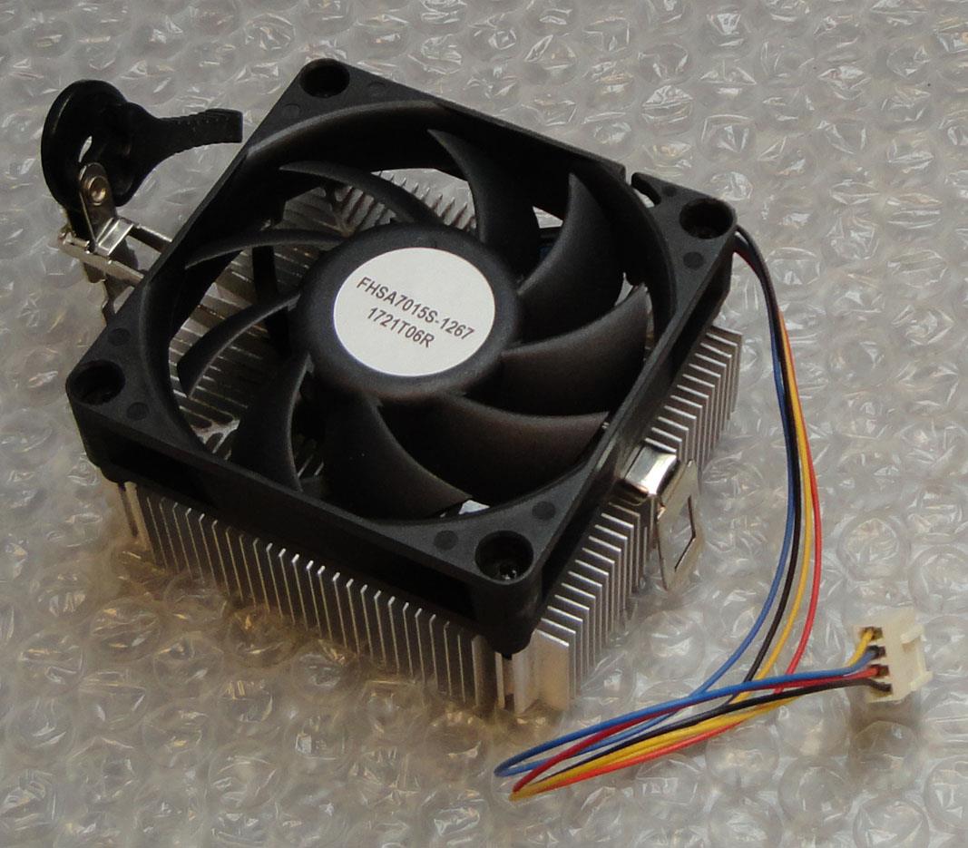 AMD FHSA7015S1267 AM3 CPU Processor Heatsink & Fan with Clip 4Pin / 4