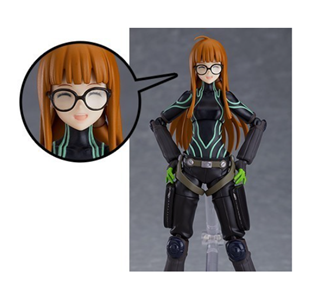 futaba NEW figma 464 Persona 5 Oracle Futaba Sakura figure w GS