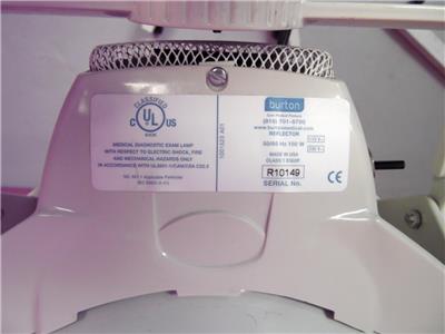 Burton Reflector Surgical Light Minor Procedure Floor Stand Lamp