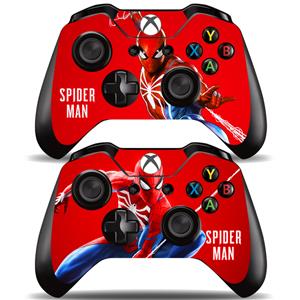 2 Pack Xbox One Controllers Remote Vinyl Skin Decal Spider ...