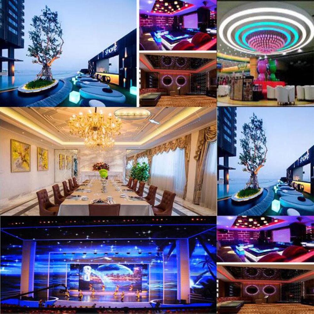 24V 5M 10M 5050 LED RGB Strip Streifen 60 LEDs/m Band ...