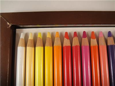 Vintage Conte a Paris 24 Pastel Pencils Crayons Pastels ...