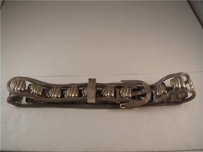 Vintage Silver Tone Shell Mesh Belt 37" Long VGC | eBay