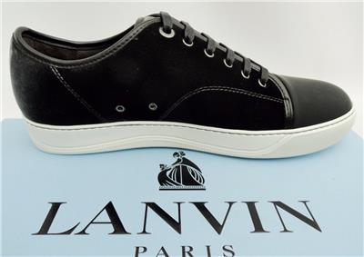 lanvin trainers black