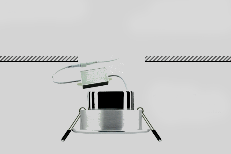 4X 3W LED Spot Einbau Strahler Deckenleuchte Einbauleuchte Warmweiß