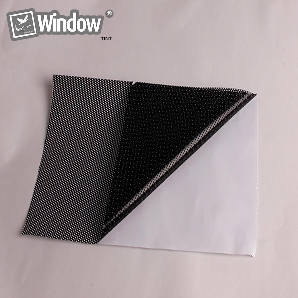 OneWay Vision Black Perforated Vinyl Privacy Window Car Wrap Film High