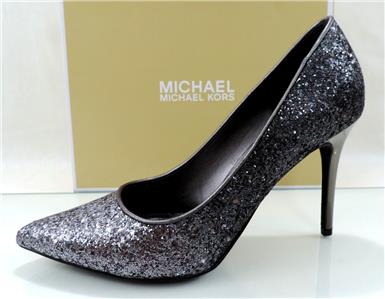 michael kors claire snakeskin pump