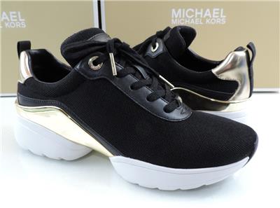 jada mesh and leather trainer