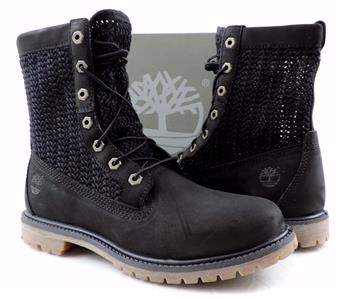 timberland long lace up boots