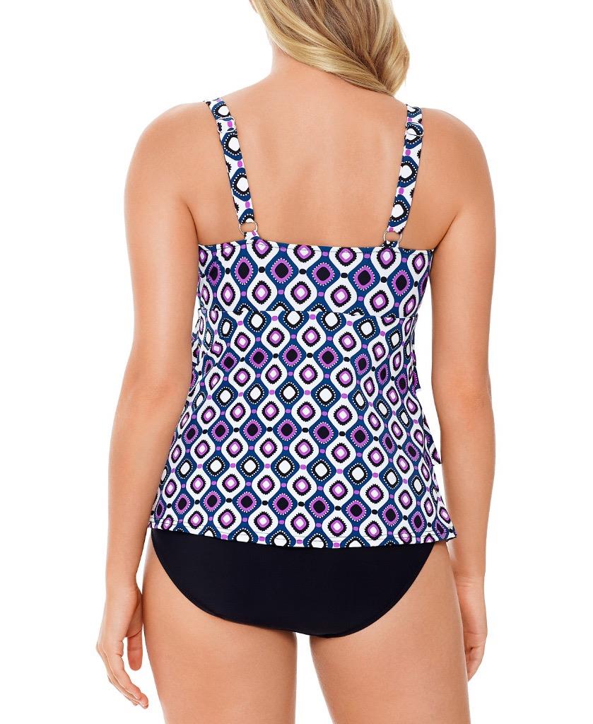 purple swim suit