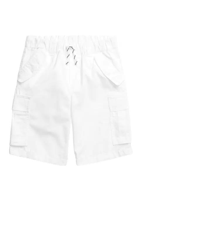 NWT Polo Ralph Lauren White Big Boys Cotton Ripstop Cargo