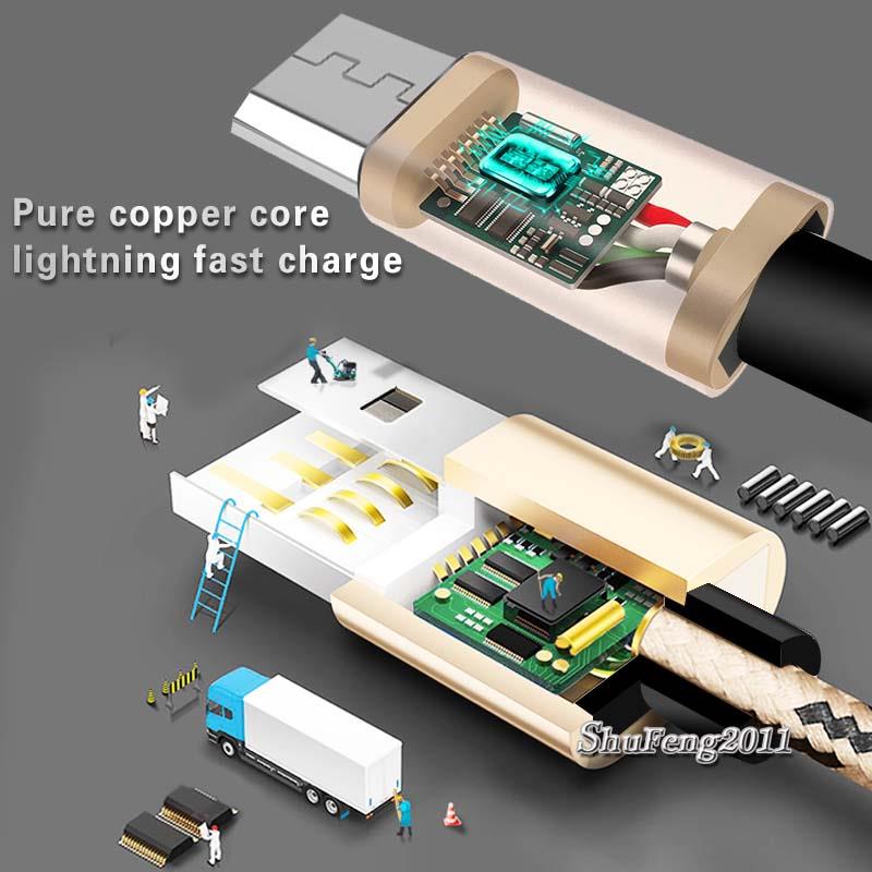 AQT80 Micro USB Charging Data Sync Charger Cable For Sprint Slate 8 Inch