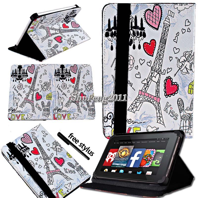 For Various Amazon Kindle Fire 7 inch Tablet FOLIO LEATHER STAND CASE COVER eBay