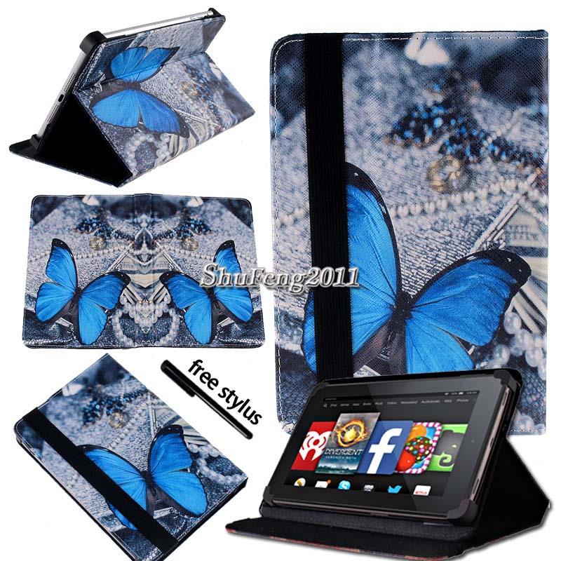 For Various Amazon Kindle Fire 7 inch Tablet FOLIO LEATHER STAND CASE