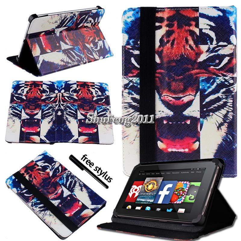 For Various Amazon Kindle Fire 7 inch Tablet FOLIO LEATHER STAND CASE