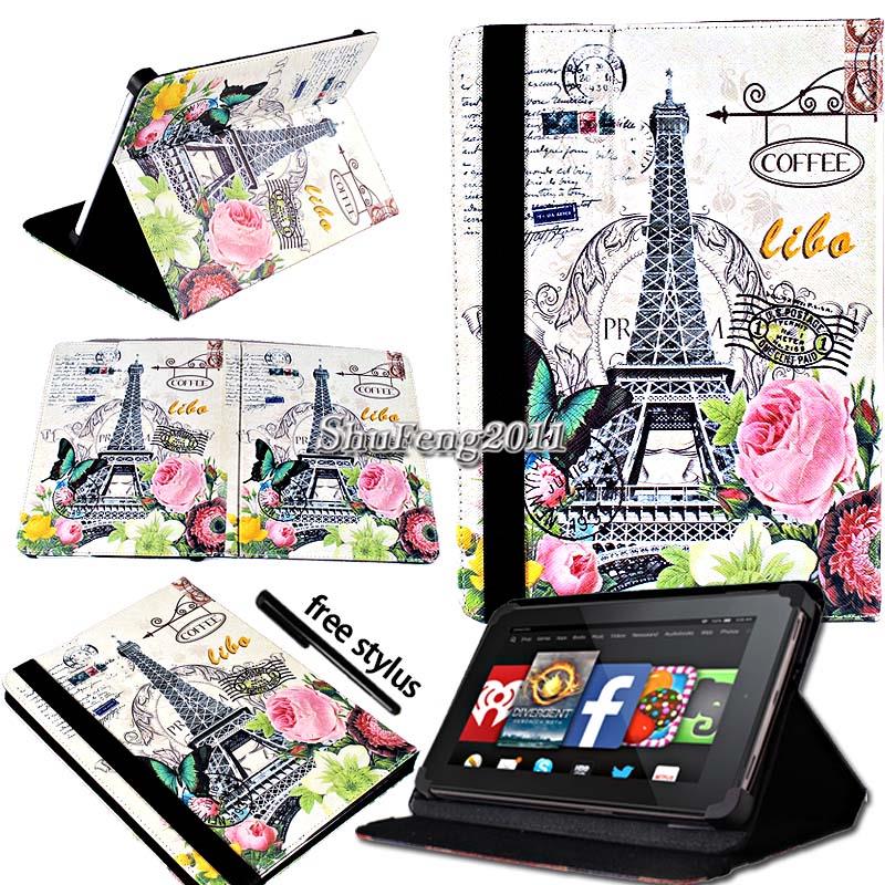 For Various Amazon Kindle Fire 7 inch Tablet FOLIO LEATHER STAND CASE