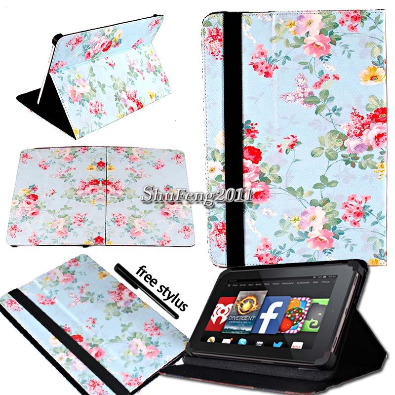 For Various Amazon Kindle Fire 7 inch Tablet FOLIO LEATHER STAND CASE