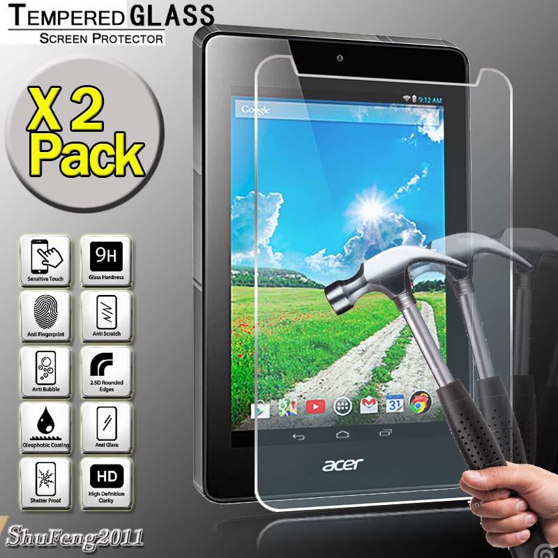 9H Tempered Glass Screen Protector Guard For 7/"Acer Iconia one 7 B1-780 Tablet