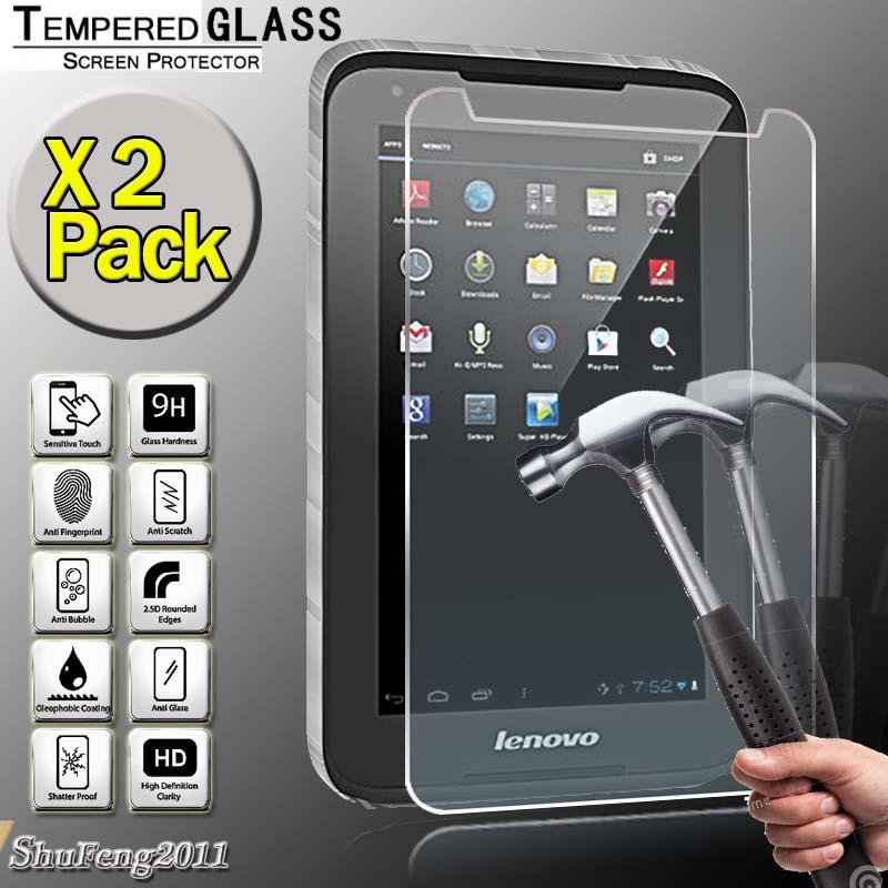 Tempered Glass Screen Protector For Lenovo IdeaTab A1000 7.0/" Tablet