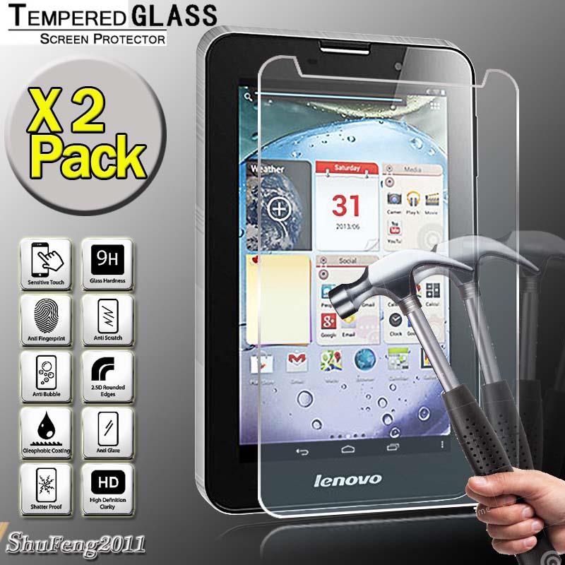 Tempered Glass Screen Protector For Lenovo IdeaTab A1000 7.0/" Tablet
