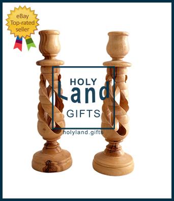 holy land candle holder