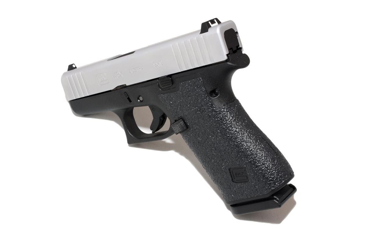 GripOn Rubber Grip Wrap For Glock 43x/48 - Textured Full Grip Cover