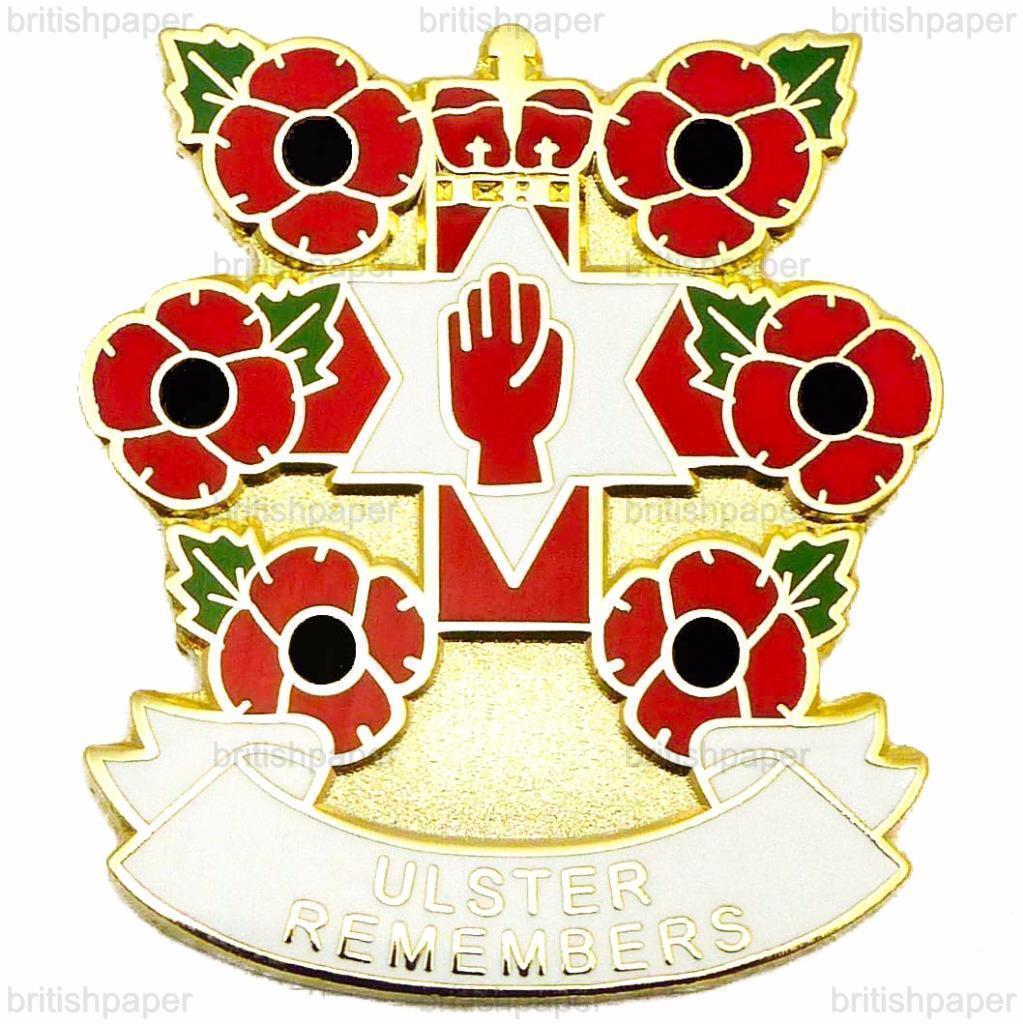 WW1 Lapel Pin Badges British Army Lot 2019 Enamel Military Poppy Metal
