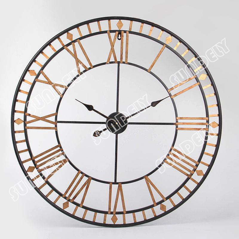 Large Outdoor Garden Wall Clock Big Roman Numerals Giant Open Face - Large Outdoor Garden Clocks Large Outdoor Garden Wall Clock Big Roman Numerals Giant Open Face - Large Outdoor Garden Clocks