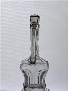 Vintage Green Glass Long Neck Wine Decanter w Handle Wine Vintage Green Glass Long Neck Wine Decanter w Handle Wine