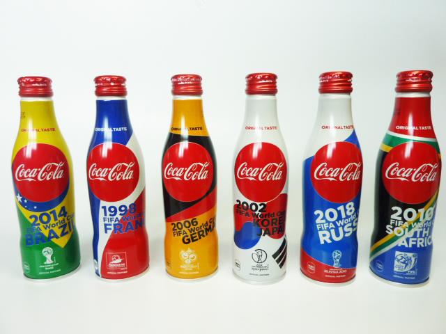 Japanese Coca Cola 2018 Fifa World Cup 6 Bottle Can Set 8 5oz 250ml New Ebay