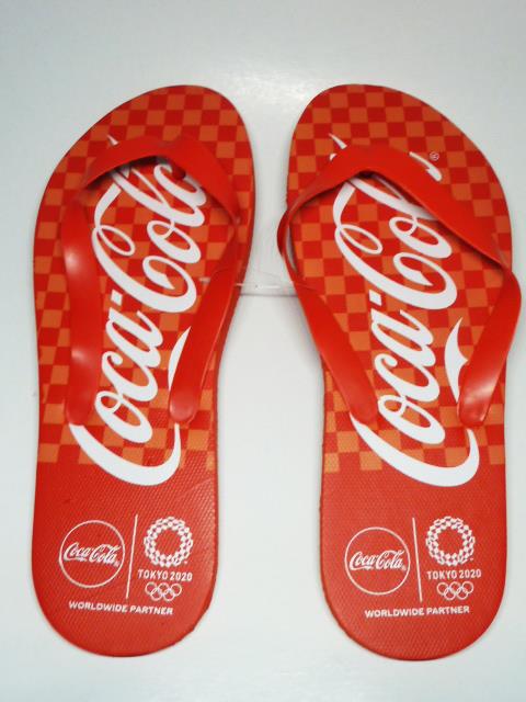 Coca Cola Japan Tokyo 2020 Olympics Slippers Size 25 27cm Brand New Ebay