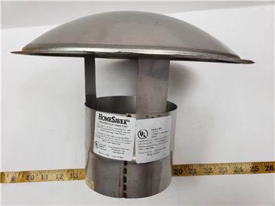 Homesaver Roundflex Stove Fireplace Chimney Liner Stainless Rain