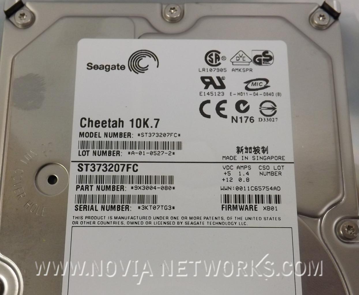 Seagate Cheetah 10K.7 ST373207LC 73GB 3.5/" HDD With Caddy