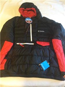 Columbia Mens Norwester Anorak II 1801171-013-size XL Black