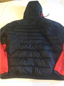 Columbia Mens Norwester Anorak II 1801171-013-size XL Black/Red
