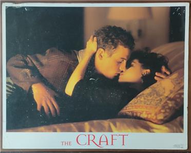 Skeet Ulrich kisses pretty Fairuza Balk CRAFT original 1996